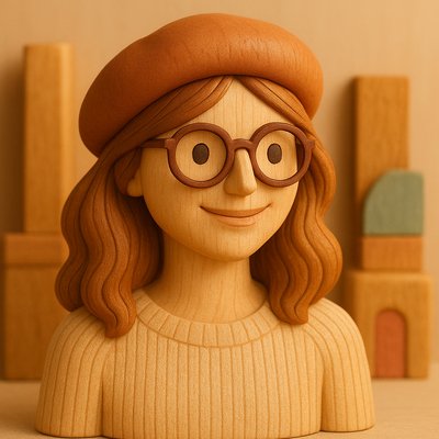 Wooden Toy Art Style Transfer Example