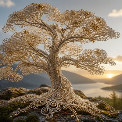 a tree in nature
