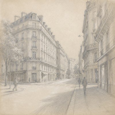 Silverpoint Drawing Style Style Transfer Example