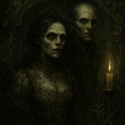 portrait of two people together