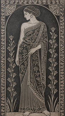 full-length portrait of an elegant figure
