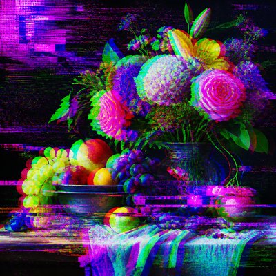Glitch Digital Art Style 3