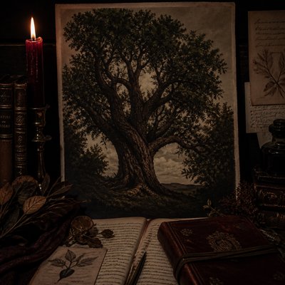 a tree in nature