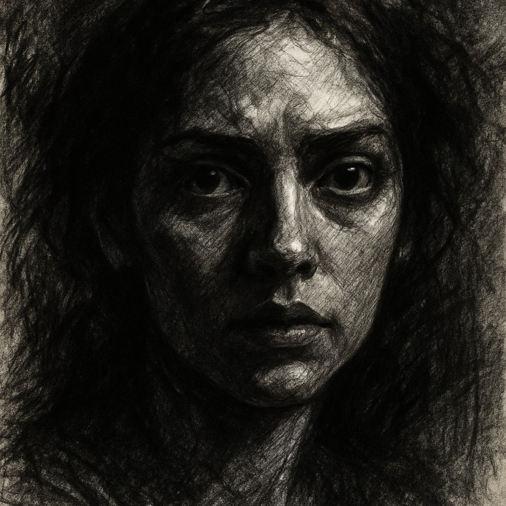portrait of a person with expressive eyes