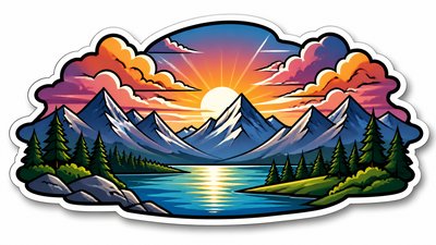 sweeping panoramic landscape with a dramatic sky