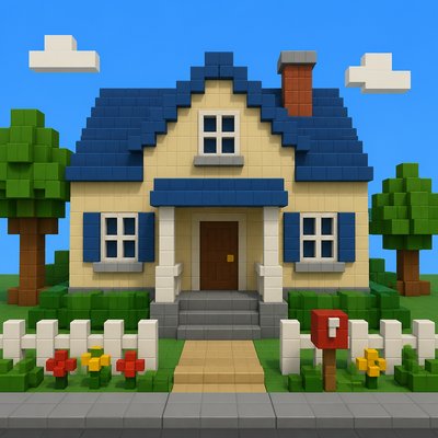 house with front view