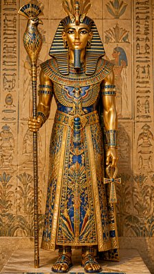 full-length portrait of an elegant figure