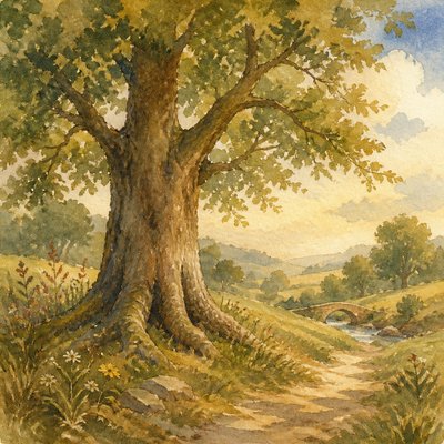 a tree in nature