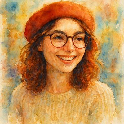 Watercolor Portrait Art Style Style Transfer Example