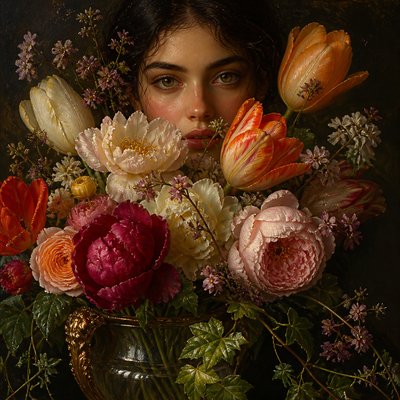 Flower Painting Art Style 1