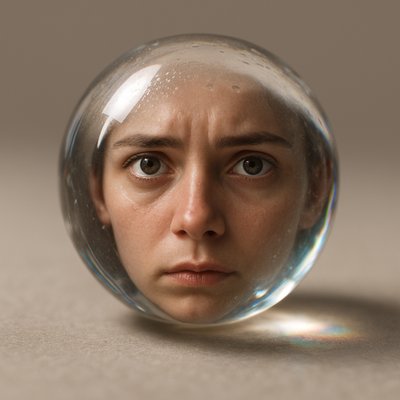 portrait of a person with expressive eyes
