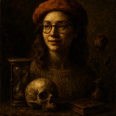 Baroque Vanitas Still Life Art Style Style Transfer Example