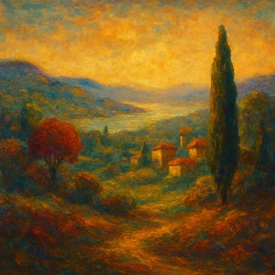 wide landscape with natural scenery