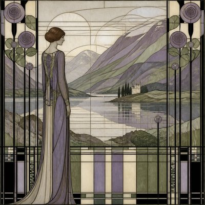 Glasgow Style Art Nouveau 2