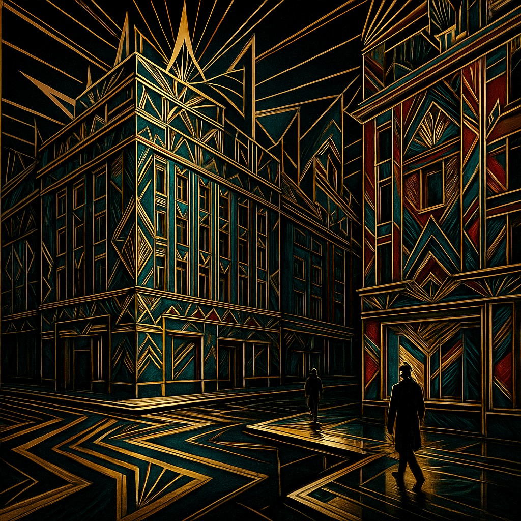 Art Deco Furniture Art Style Transfer Example