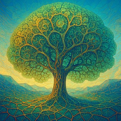 a tree in nature