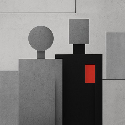 portrait of two people together