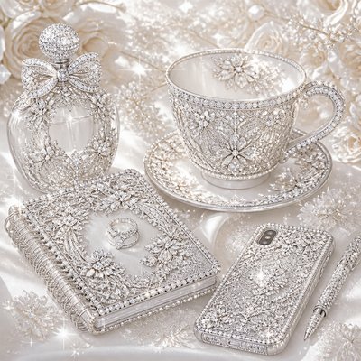 still life with everyday objects — Bridal Jewelry Design