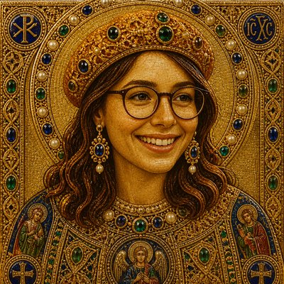 Byzantine Jewelry Design Style Transfer Example