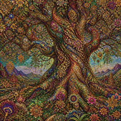 a tree in nature