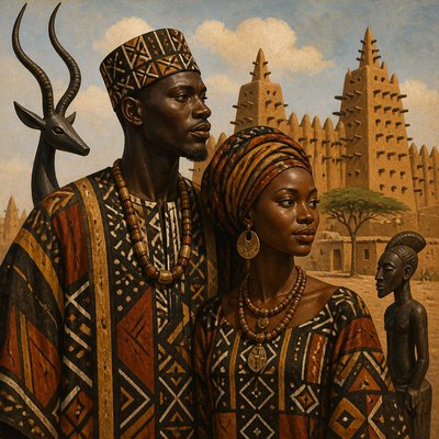 portrait of two people together