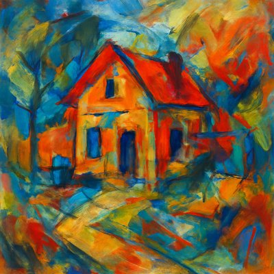 house with front view