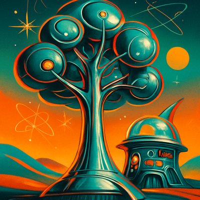 a tree in nature