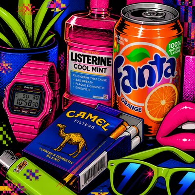 still life with everyday objects