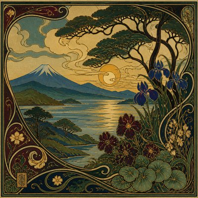 wide landscape with natural scenery