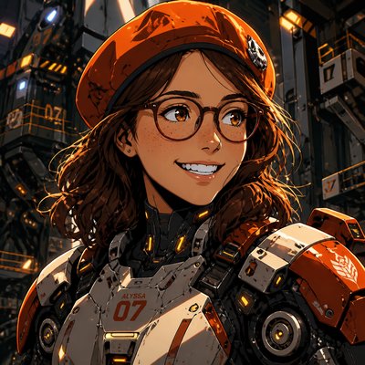 Mecha Anime Art Style Style Transfer Example