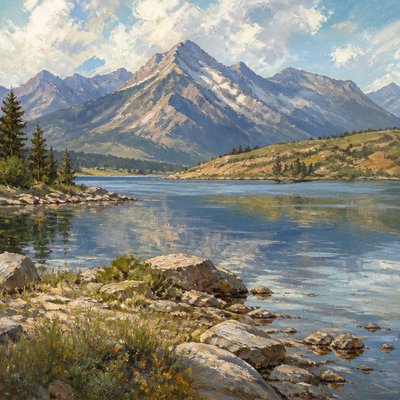 Plein Air Realism Art Style 2