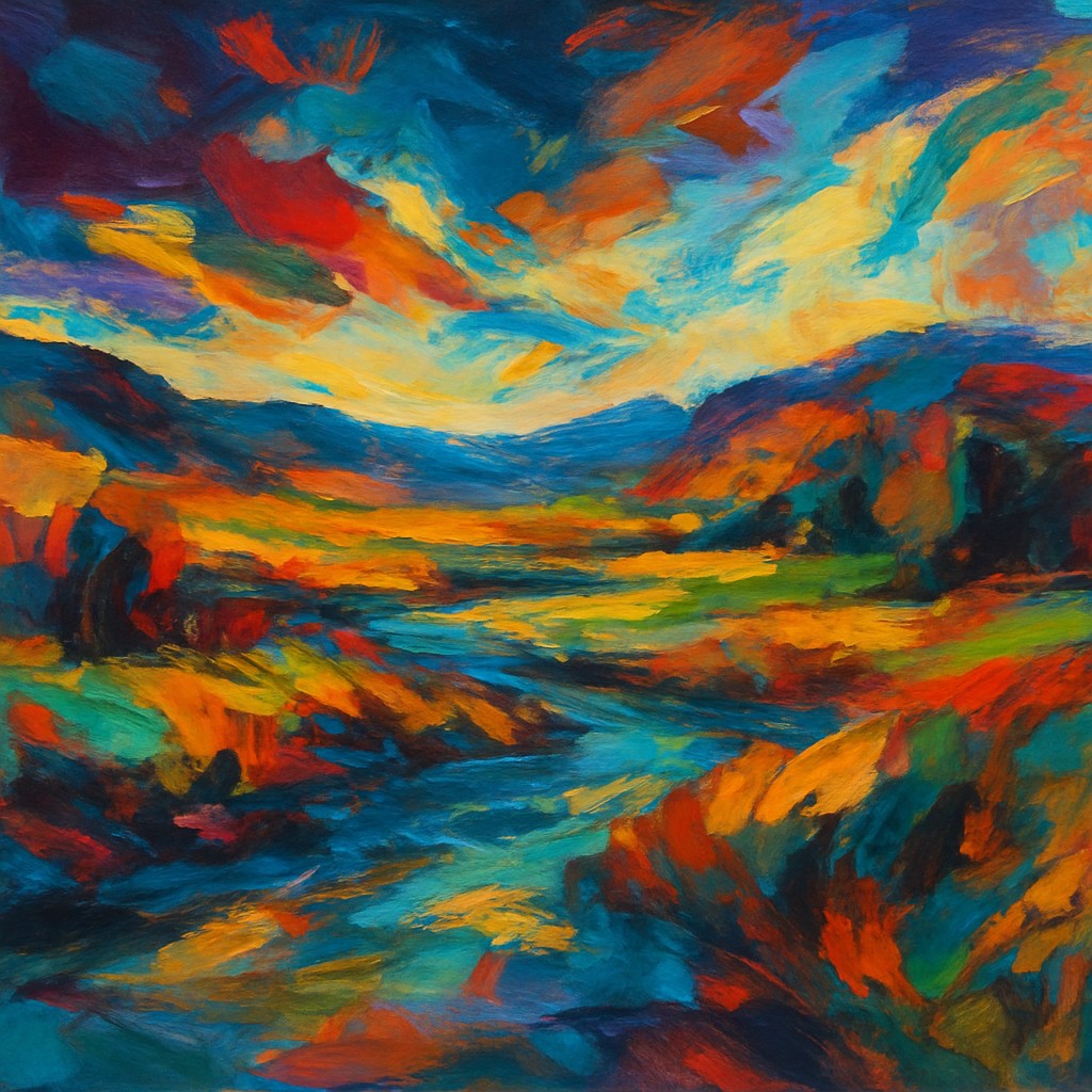 wide landscape with natural scenery