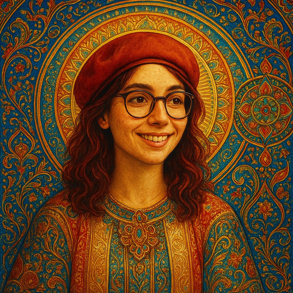 Hindu Religious Art Style Transfer Example