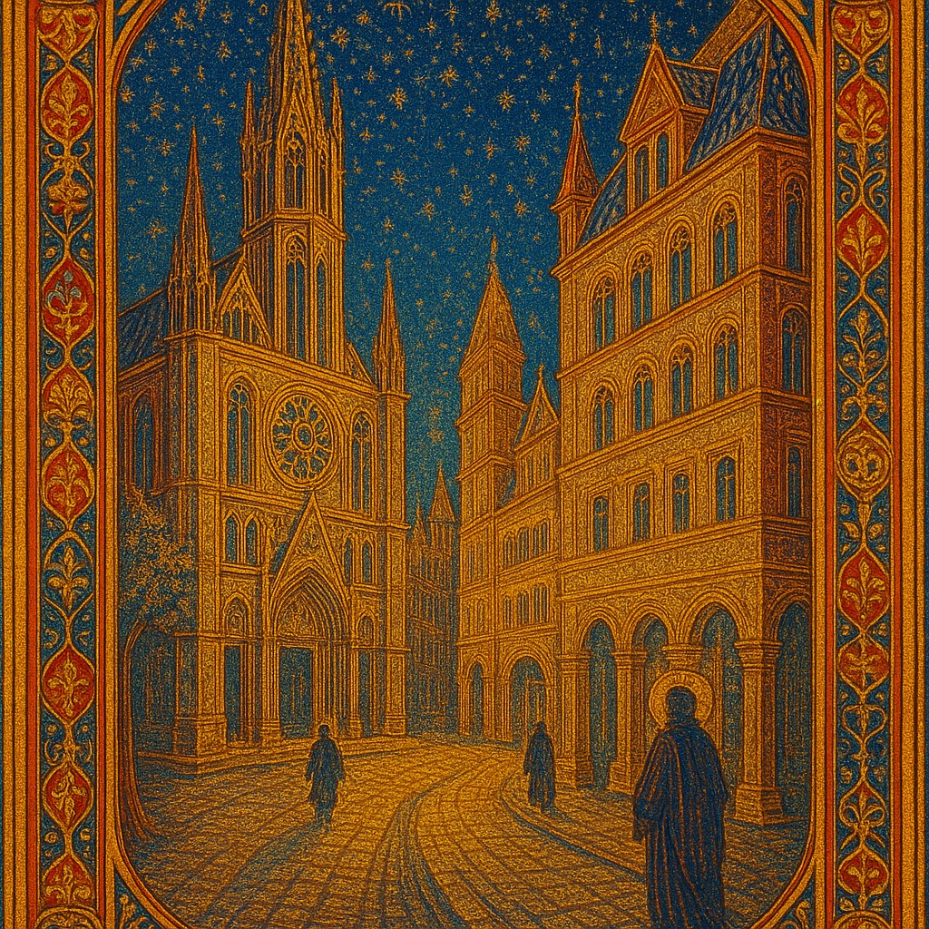 Gothic Classical Art Style Style Transfer Example