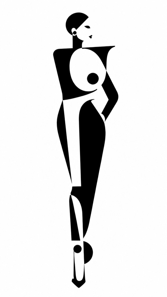 full-length portrait of an elegant figure