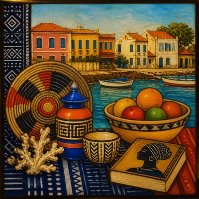still life with everyday objects