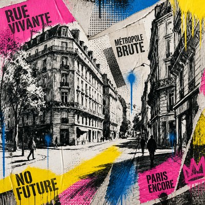 Street Art Poster Design Style Transfer Example