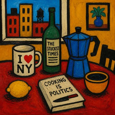 still life with everyday objects