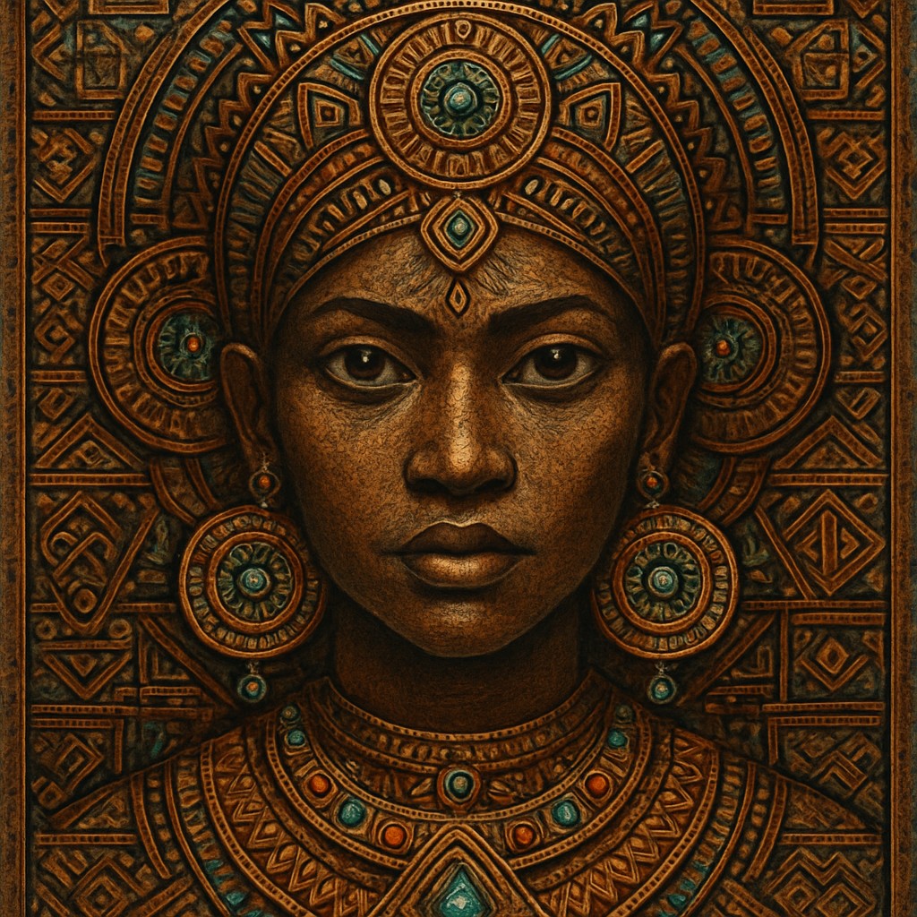 portrait of a person with expressive eyes
