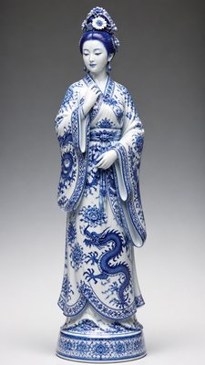 full-length portrait of an elegant figure