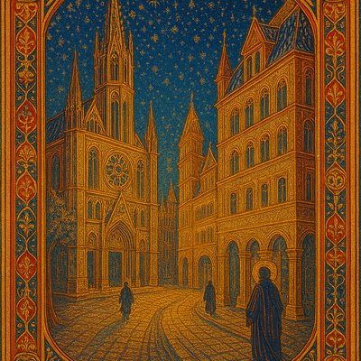 Gothic Classical Art Style Style Transfer Example