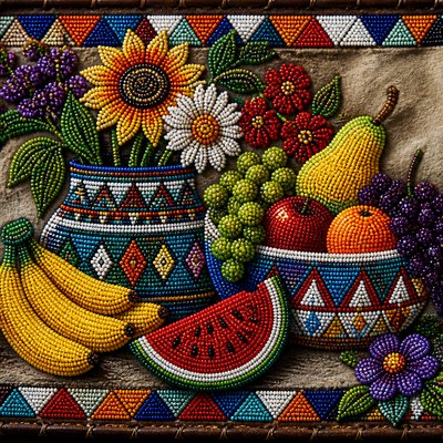 Beadwork Art Style 3