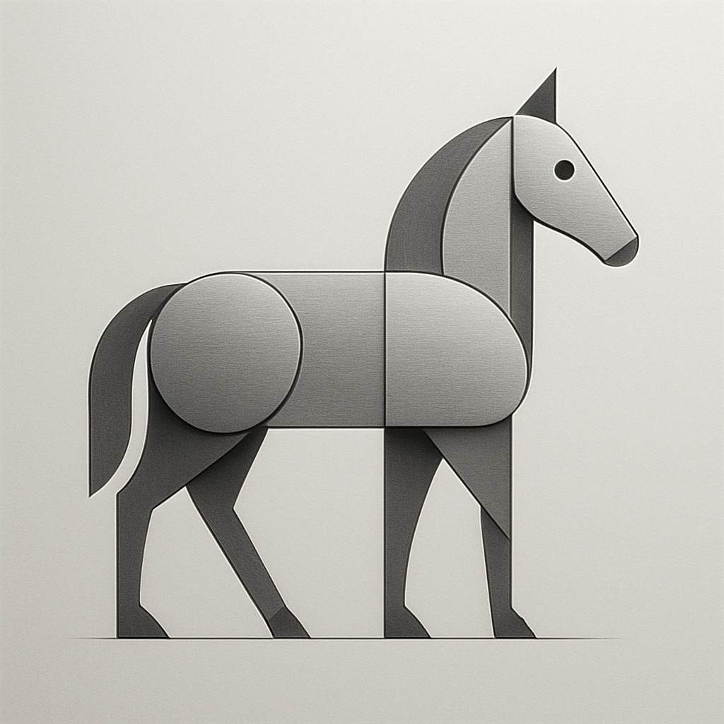 animal standing in natural pose