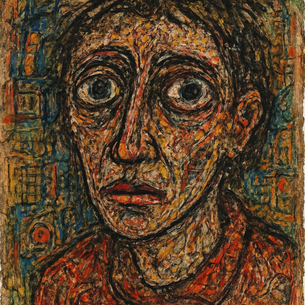 portrait of a person with expressive eyes