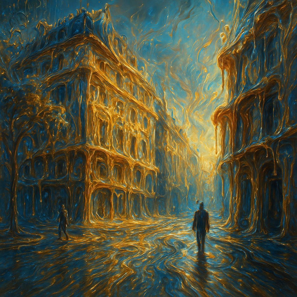 Liquid Reality Surrealism Art Style Style Transfer Example