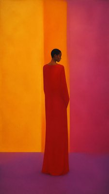 full-length portrait of an elegant figure