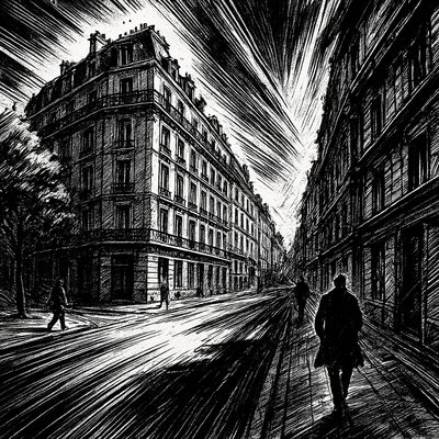 Historical Samurai Manga Art Style Style Transfer Example