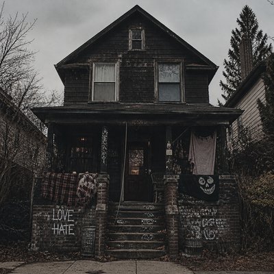 house with front view