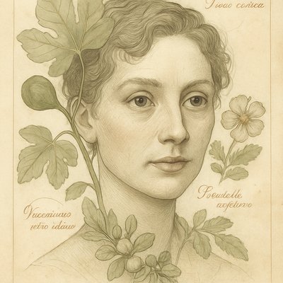 portrait of a person with expressive eyes