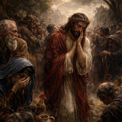 “He is despised and rejected of men; a man of sorrows, and acquainted with grief: and we hid as it were our faces from him; he was despised, and we esteemed him not.” (Isaiah 53:3, KJV)

